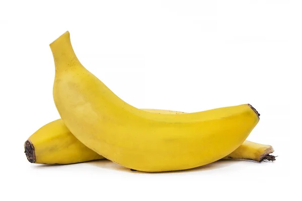 Tasty Bananas White Isolated — Stock Photo, Image