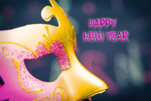 Cartaz Feliz Ano Novo — Fotografia de Stock