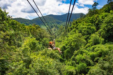 Zipline macera, Chiang mai, Tayland