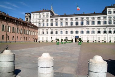 Turin, Pedmont, İtalya'nın Kraliyet Sarayı Royal Savoy House konutlarındanbiri