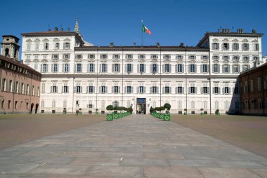 Turin, Piedmont, İtalya'nın Kraliyet Sarayı Royal Savoy House konutlarındanbiri.