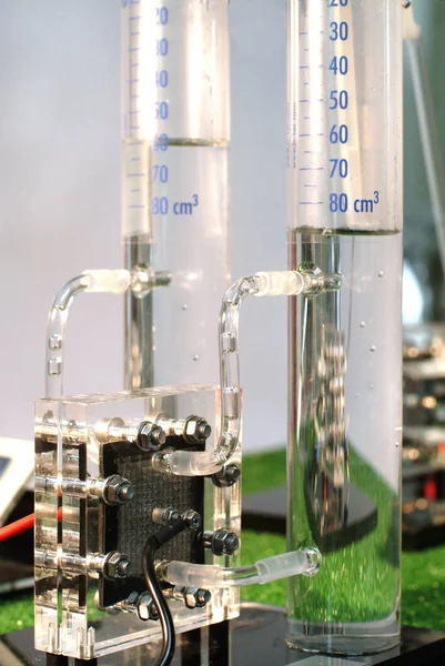 Experimentation Laboratory Hydrogen Production — Stock Photo, Image