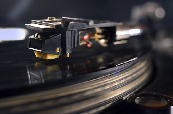 High Fidelity Točny Play Vinyl Record — Stock fotografie