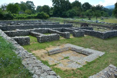 Sepino, Molise, İtalya. Altilia Sepino, Campobasso eyaletinde bulunan sit alanı. Roma kentinin adı Altilia gösterir.