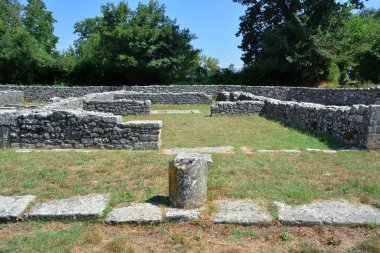Sepino, Molise, İtalya. Altilia Sepino, Campobasso eyaletinde bulunan sit alanı. Roma kentinin adı Altilia gösterir.
