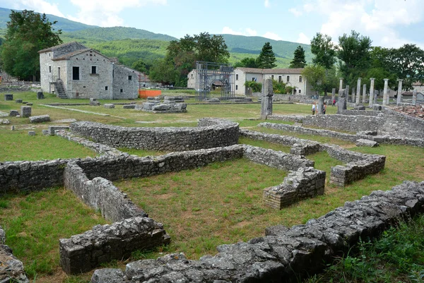 Sepino Molise Italië Altilia Archeologische Site Gelegen Sepino Italiaanse Provincie — Stockfoto