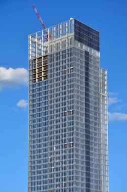 Torino, Piedmont/Italya-03/19/2019-Piedmont bölgesi gökdelen inşaat, mimar Fuksas tarafından tasarlanan, Lingotto Nizza Millefonti bölgesinde.