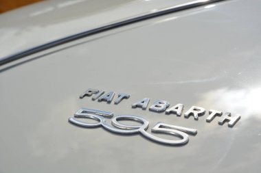 Castelnuovo Don Bosco, Piedmont/Italya-03/10/2019-eski Fiat 500 Italyan klasik araba toplantısı.