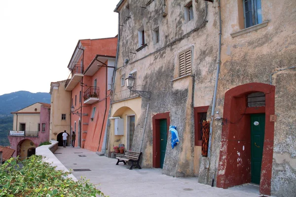 Scapoli, Molise / Italie -16 / 08 / 2012- Repère du village de Scapoli . — Photo