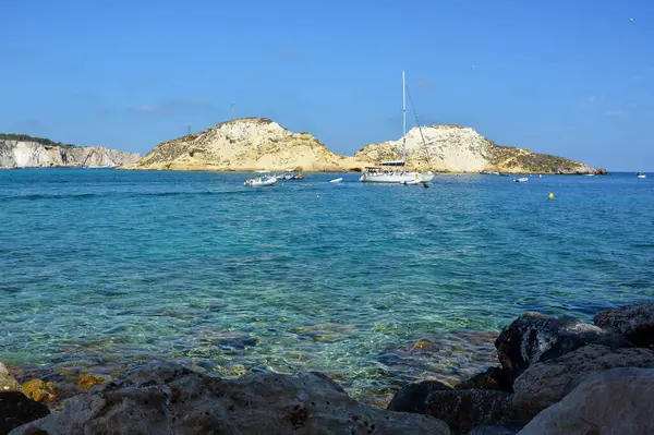 Tremiti Puglia Itália 2020 Vista Das Ilhas Tremiti Pequenas Ilhas — Fotografia de Stock