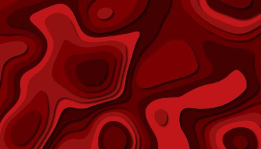 3D soyut kağıt sanat tarzı, iş sunumları, el ilanları, posterler, baskılar, dekorasyon, kartları, broşür kapak için tasarım düzen