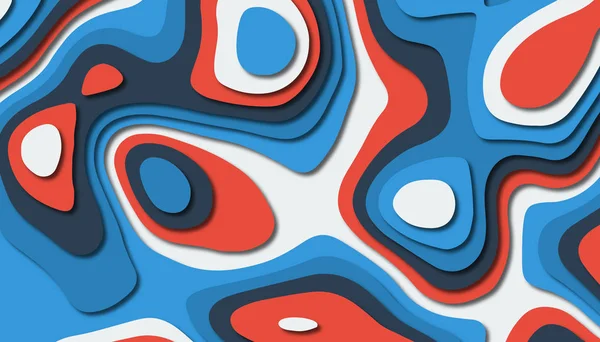 3D soyut kağıt sanat tarzı, iş sunumları, el ilanları, posterler, baskılar, dekorasyon, kartları, broşür kapak için tasarım düzen