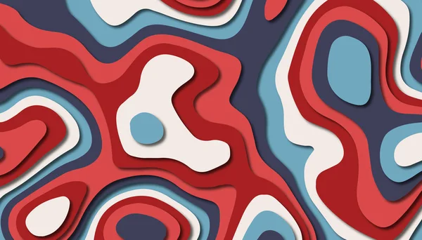 3D soyut kağıt sanat tarzı, iş sunumları, el ilanları, posterler, baskılar, dekorasyon, kartları, broşür kapak için tasarım düzen