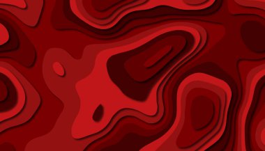 3D soyut kağıt sanat tarzı, iş sunumları, el ilanları, posterler, baskılar, dekorasyon, kartları, broşür kapak için tasarım düzen