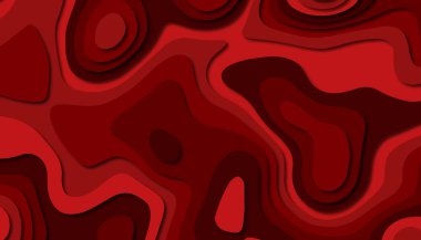 3D soyut kağıt sanat tarzı, iş sunumları, el ilanları, posterler, baskılar, dekorasyon, kartları, broşür kapak için tasarım düzen