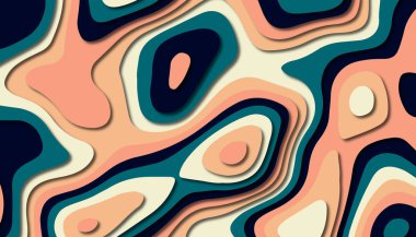 Soyut kağıt oyma şablonu arka plan, kitap kapağı için