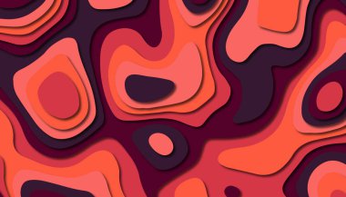 Soyut kağıt oyma şablonu arka plan, kitap kapağı için