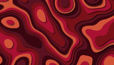 Soyut kağıt oyma şablonu arka plan, kitap kapağı için