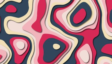 Soyut kağıt oyma şablonu arka plan, kitap kapağı için