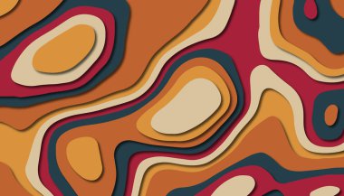 Soyut kağıt oyma şablonu arka plan, kitap kapağı için