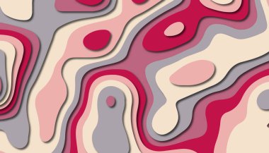 Soyut kağıt oyma şablonu arka plan, kitap kapağı için