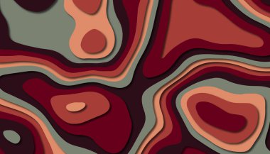 Soyut kağıt oyma şablonu arka plan, kitap kapağı için