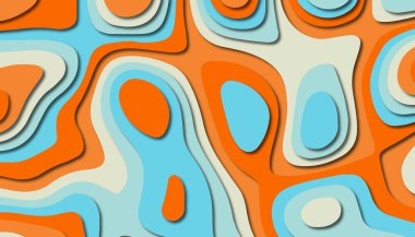 Soyut kağıt oyma şablonu arka plan, kitap kapağı için