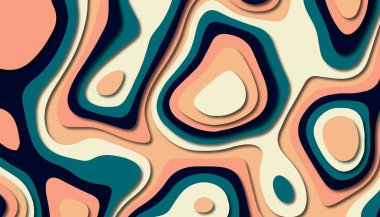 Soyut kağıt oyma şablonu arka plan, kitap kapağı için