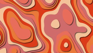 Soyut kağıt oyma şablonu arka plan, kitap kapağı için