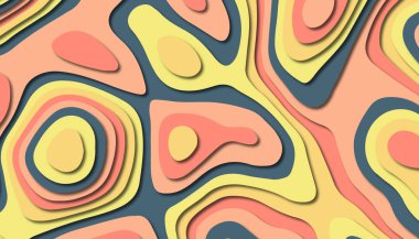 Soyut kağıt oyma şablonu arka plan, kitap kapağı için