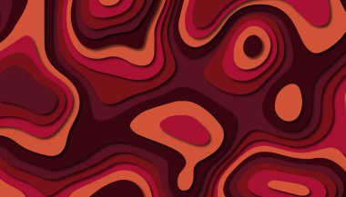 Soyut kağıt oyma şablonu arka plan, kitap kapağı için