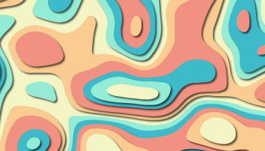 Soyut kağıt oyma şablonu arka plan, kitap kapağı için