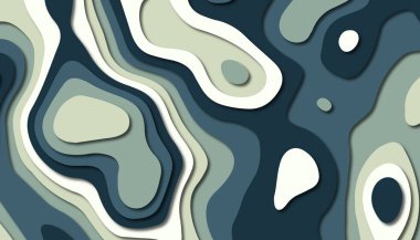 Soyut kağıt oyma şablonu arka plan, kitap kapağı için