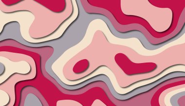 Soyut kağıt oyma şablonu arka plan, kitap kapağı için