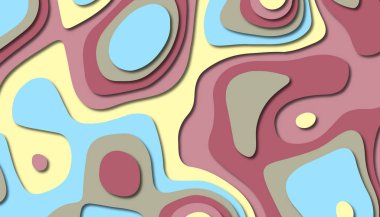 Soyut kağıt oyma şablonu arka plan, kitap kapağı için