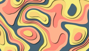 Soyut kağıt oyma şablonu arka plan, kitap kapağı için