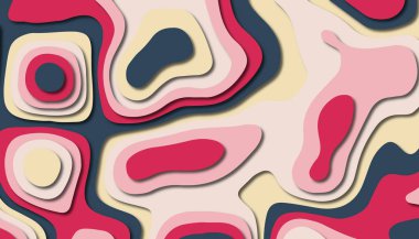 Soyut kağıt oyma şablonu arka plan, kitap kapağı için