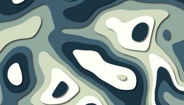 Soyut kağıt oyma şablonu arka plan, kitap kapağı için