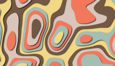 Soyut kağıt oyma şablonu arka plan, kitap kapağı için