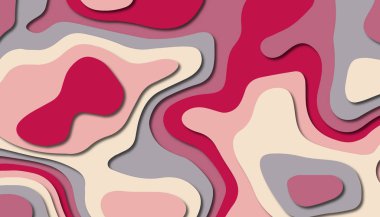 Soyut kağıt oyma şablonu arka plan, kitap kapağı için