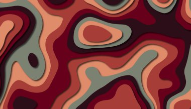 Soyut kağıt oyma şablonu arka plan, kitap kapağı için