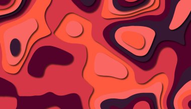 Soyut kağıt oyma şablonu arka plan, kitap kapağı için