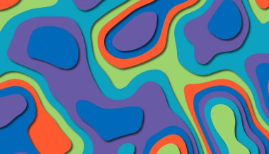 Soyut kağıt oyma şablonu arka plan, kitap kapağı için