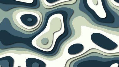 Soyut kağıt oyma şablonu arka plan, kitap kapağı için