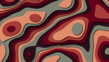 Soyut kağıt oyma şablonu arka plan, kitap kapağı için