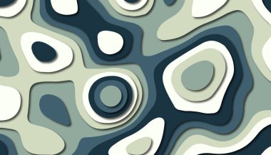 Soyut kağıt oyma şablonu arka plan, kitap kapağı için