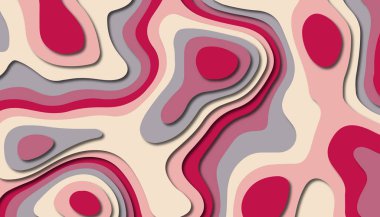 Soyut kağıt oyma şablonu arka plan, kitap kapağı için