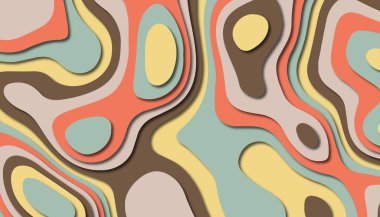 Soyut kağıt oyma şablonu arka plan, kitap kapağı için