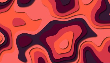 Soyut kağıt oyma şablonu arka plan, kitap kapağı için