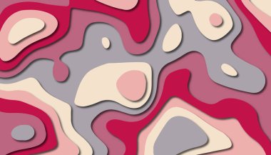 Soyut kağıt oyma şablonu arka plan, kitap kapağı için